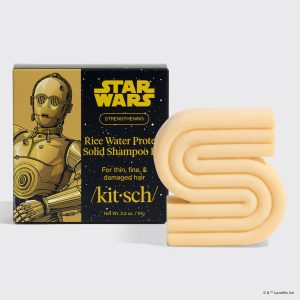 Star Wars??& Kitsch Rice Water Protein Strengthening Solid Shampoo - C-3PO